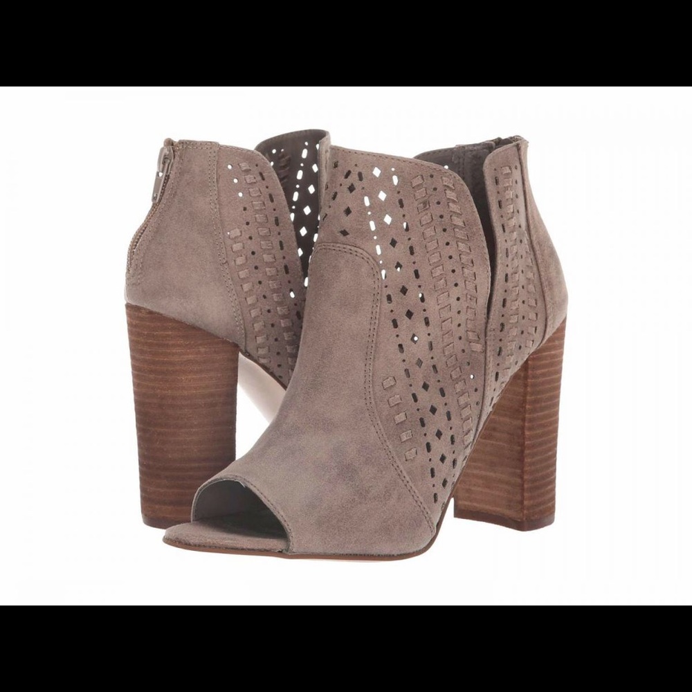 Womens Carlos Santana Libbie open toe booties
